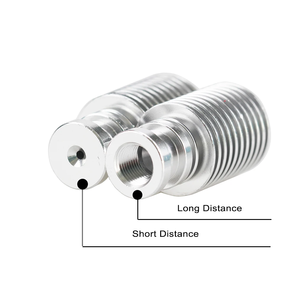 E3D V6 الطارد المبرد عن جميع المعادن طويلة/قصيرة المسافة أنبوب للتصريف الحراري ل 1.75 مللي متر/3 مللي متر تغذية ل 3D طابعة