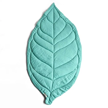 

Botique-Summer New Carpet Baby Play Mats Newborn Infant Soft Sleeping Mat Cotton Leaf Blanket