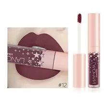 

12 Color Lipstick Waterproof Mate Red Lip Long Lasting Makeup Metallic Gloss Make Up Nude Lip Stick Matte Lipstick