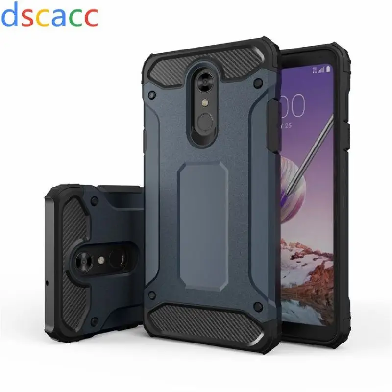 DSCACC Роскошный Жесткий комбинированный чехол для LG Stylo4 K9 G7 Q6 PRIME Plus K10 pro Stylus3 Stylo3 F820L