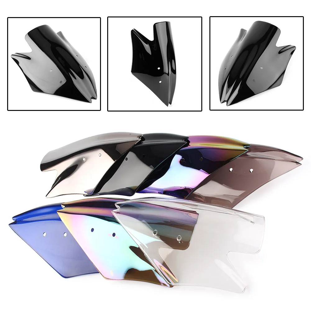 

Motorcycle Windproof Windshield Windscreen For Kawasaki Z1000 2007 2008 2009 ABS Plastic Double Bubble