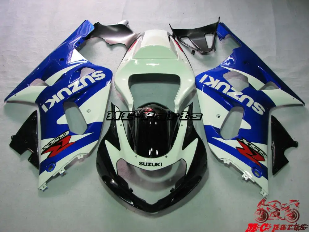 

Motorcycle ABS Injection Molding Bodywork Body Work Fairing Panel Racing Kit Set For Suzuki GSXR 600 750 K1 K2 2001-2003 2002 SF