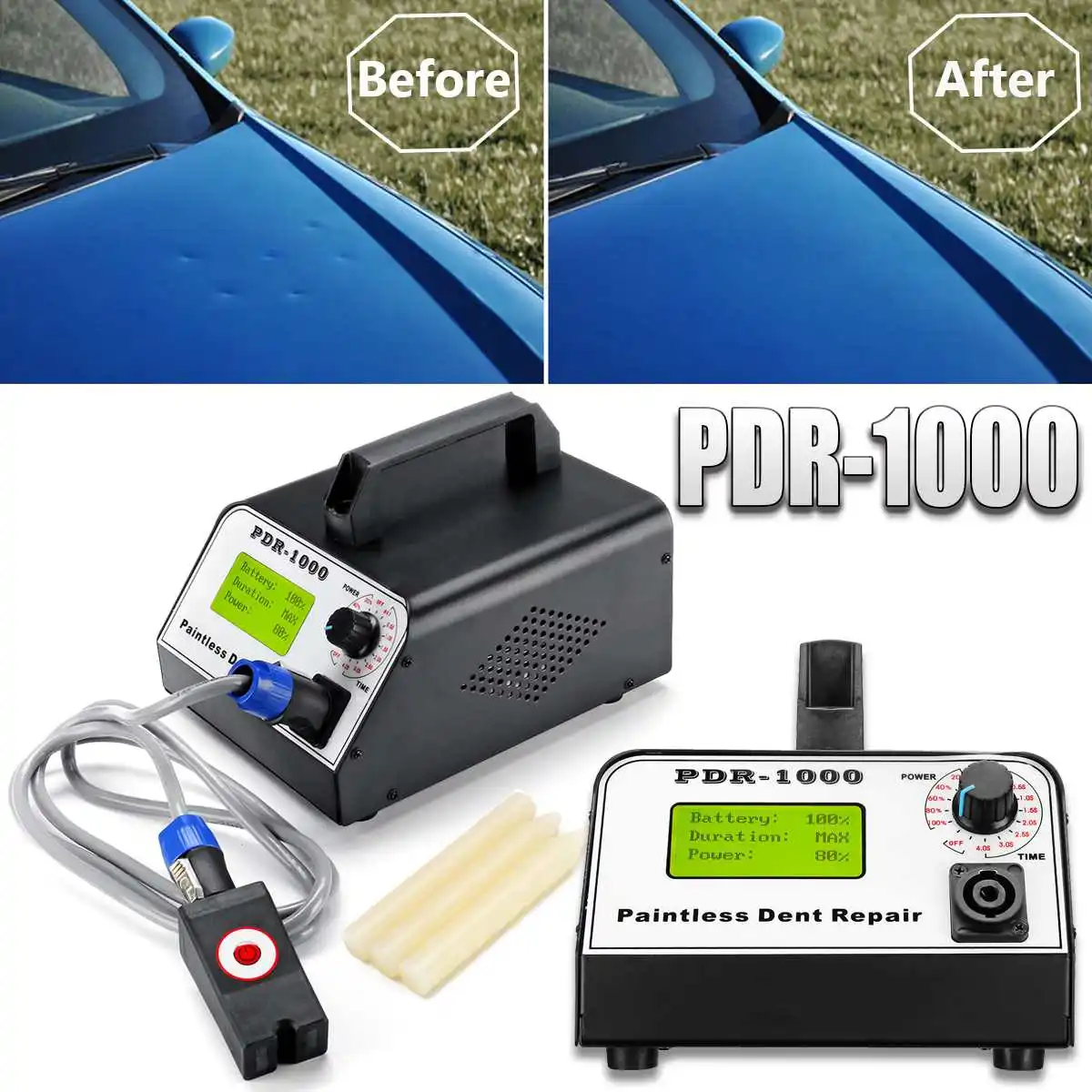 

Car Induction Heater Paintless Dent Repair Remover for Removing Dents 220V/110V 1000W for Car Body Repair Sheet Metal Tool Sets