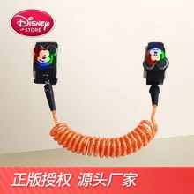 Disney безопасный дом для вашего ребенка, детские анти потерял соединитель на запястье ремешок для крепления на Поводок для прогулок с ручным ремнем браслет для малышей Children1.8m