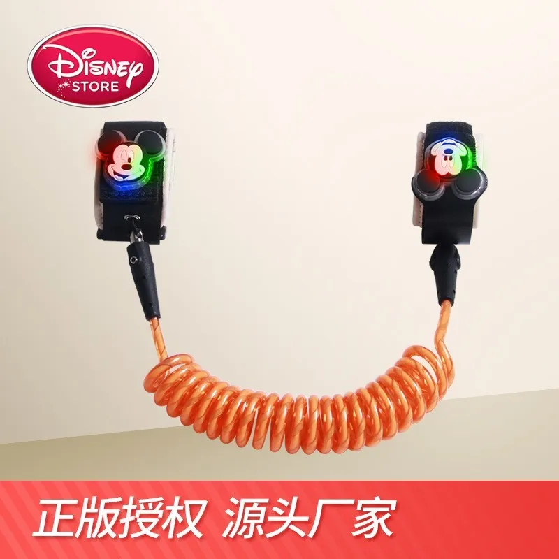 Disney Safety Lock Baby Anti Lost Wrist Link ремень веревка поводок для ходьбы ручной браслет детей