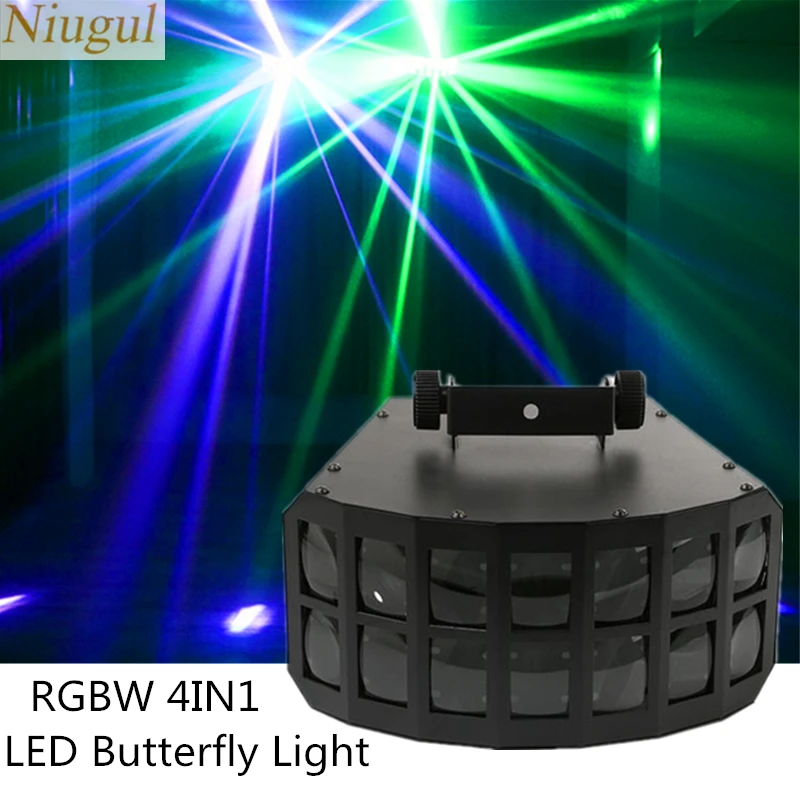 

LED Double Butterfly Light /Club Party RGBW 4IN1 Beam Effect Stage Light /DJ Equipments KTV Disco Lighting/LED Decoration Lights