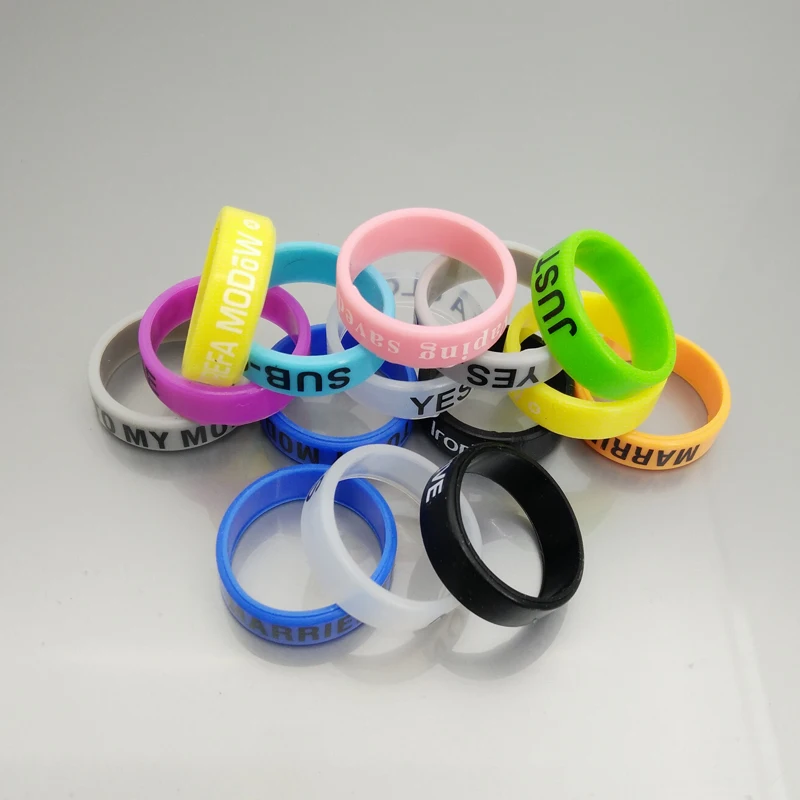 

5PCS Silicone Rubber Vape Ring Rubber Anti Slip Band for Mechanical Mod RBA RDA Atomizer Tank