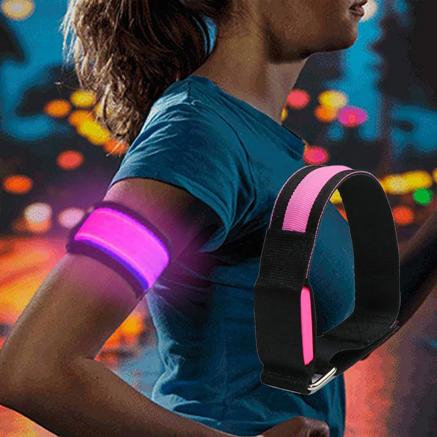 Run Led Running Light Arm Warning Led Outdoor Sports Night Jogging
