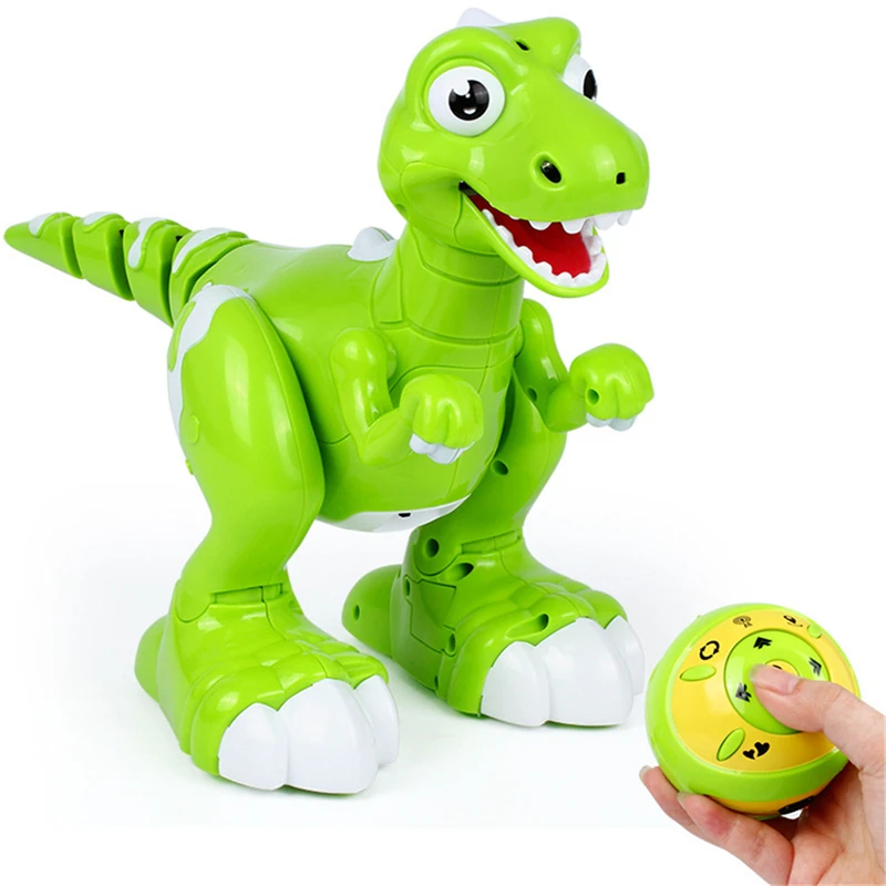 Interactive RC Dinosaur Toy Wireless IR Remote Control Interactive Gadgets Novelty Toys For Children Birthday Kid Gift
