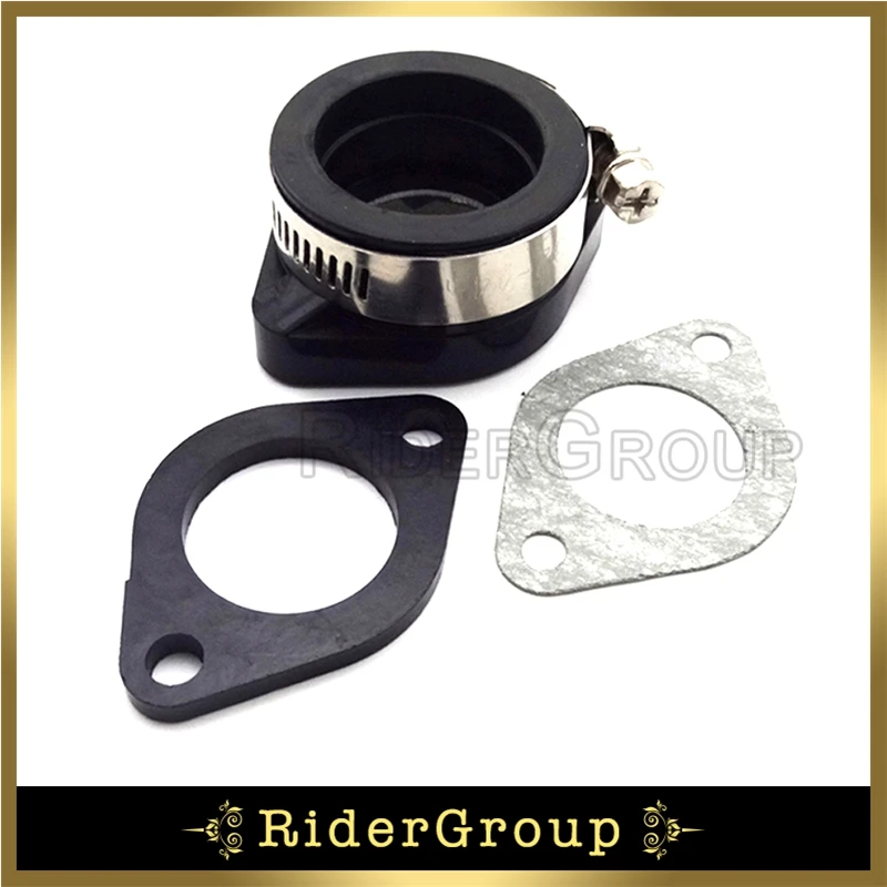 Intake Adapter Pipe Flange Gasket For Mikuni VM24 Keihin PE24 26 28 OKO