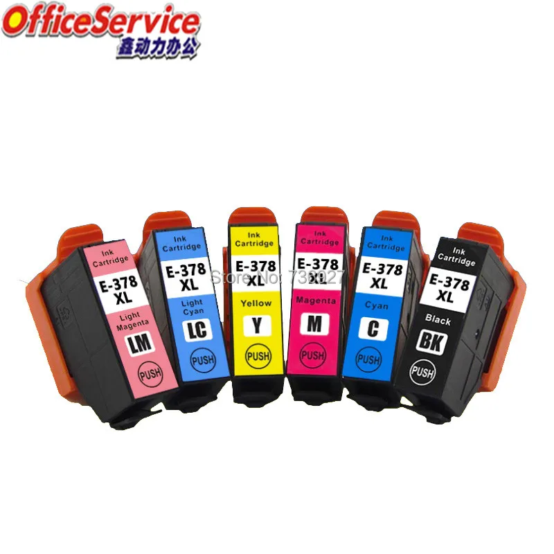 Compatible Ink Cartridge 378XL T378 E 378XL 378 For Epson Expression