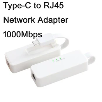 

Type-C USB 3.0 Gigabit Ethernet Adapter USB C to RJ45 lan Network Card for Macbook Matebook Sumsang S8 Huawei Mate 10 P20