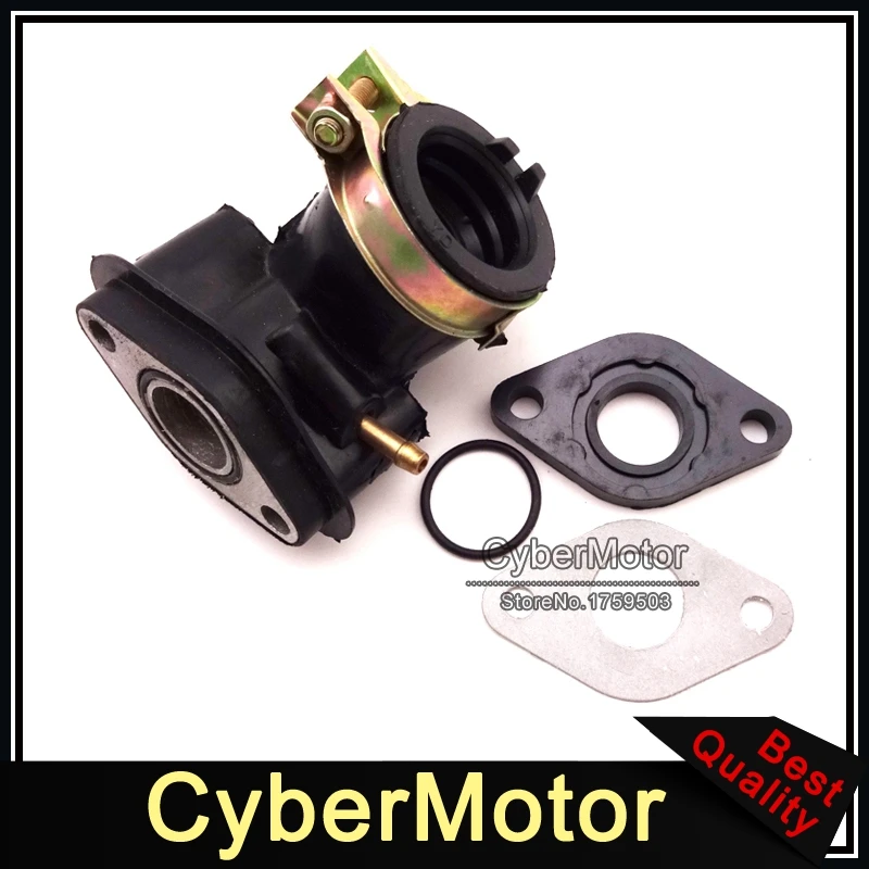 Intake Manifold Inlet Pipe Gasket Kit motorcycle intake manifold gasket For GY6 50cc Engine Carb SUNL Baotian Znen Jmstar Chinese Moped Scooter
