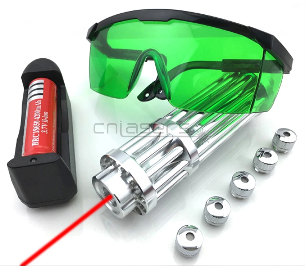 

CNILasers RX3 Adjustable Focus 650nm Red Laser Pointer Laser Beam High Power Lazer Torch Laser Pen Camping Signal Lamp Hunting