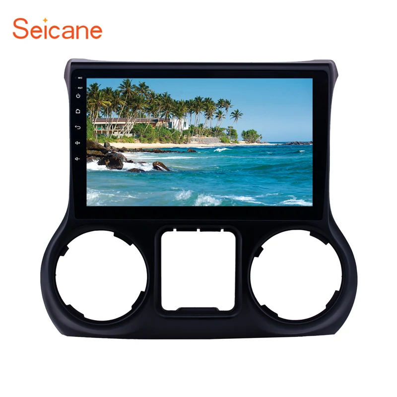

Seicane Android 8.1 10.1 Inch 2.5D IPS Screen Radio For 2011 2012- 2016 2017 JEEP Wrangler Car GPS Navigation Head Unit Player
