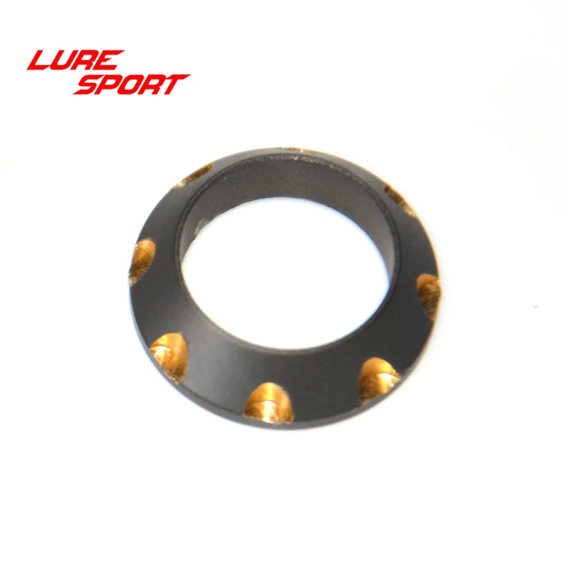 LURESPORT 5 шт. алюминиевое кольцо groove ветровая проверка золотого и серого цвета