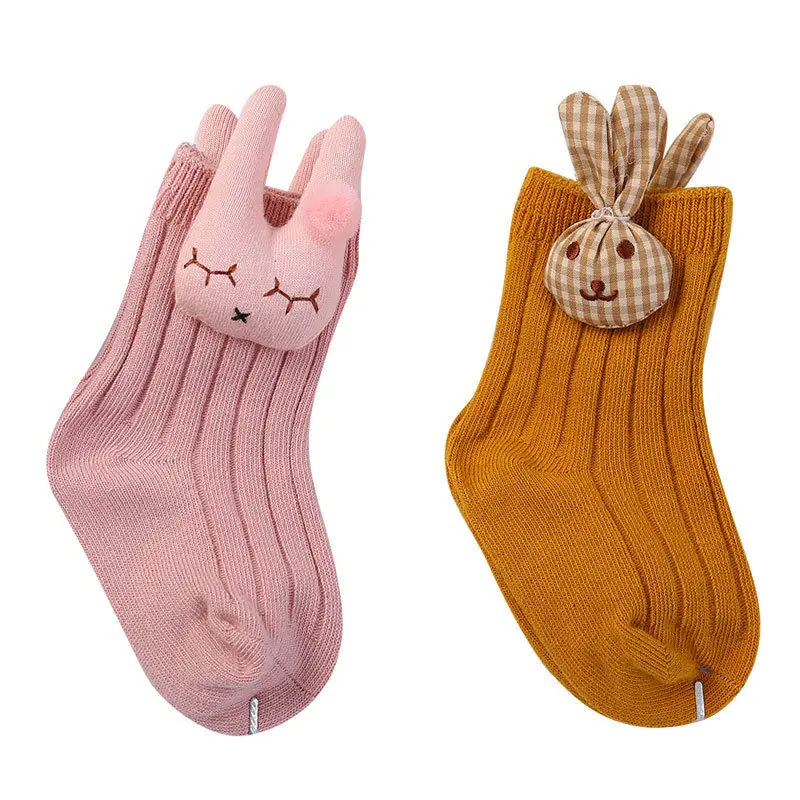 Pudcoco/Новинка, комплект из 2 предметов, носки для маленьких мальчиков, хлопковые носки для детей от 0 до 5 лет, милые носки для новорожденных девочек
