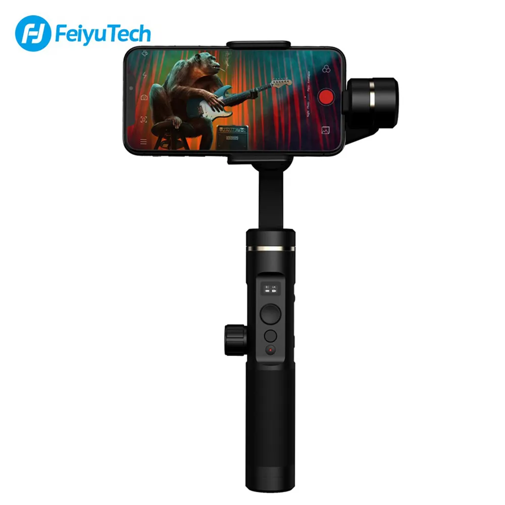 

FY FEIYUTECH SPG2 3-Axis Brushless Advanced Handheld Gimbal Stabilizer Bluetooth Dual Modes With OLED Display for Smartphone
