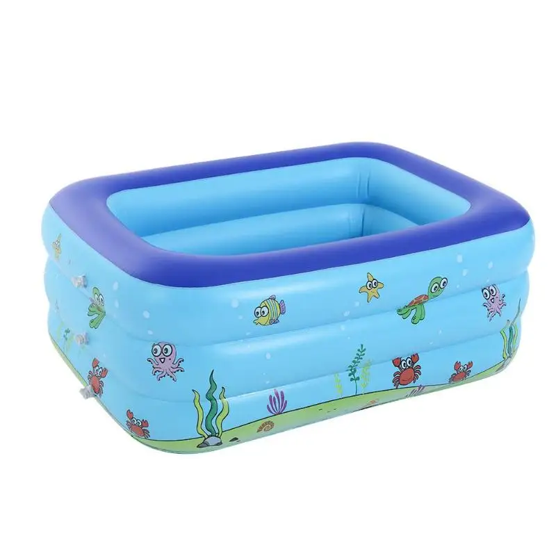 

Inflatable Baby Bath Swim Tubs Newborn Thickening Cartoon Portable Bathtub