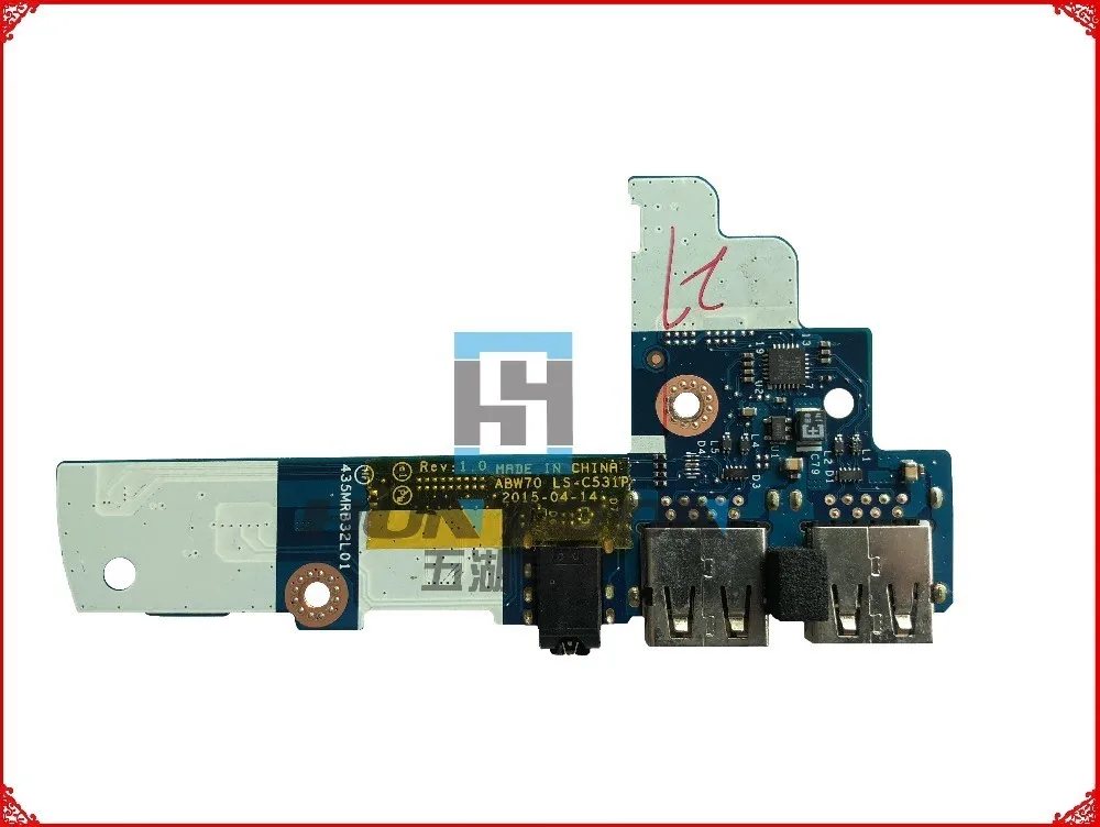 High quality Laptop USB Board ABW70 LS-C531P for HP Envy M7-N port Audio board 100% Fully Tested | Компьютеры и офис