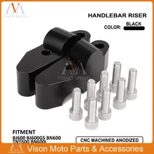Руль из алюминиевого сплава Высота стояка ручка бар крепление зажим для Benelli BJ600 BJ600GS BN600 TNT600 BN600i