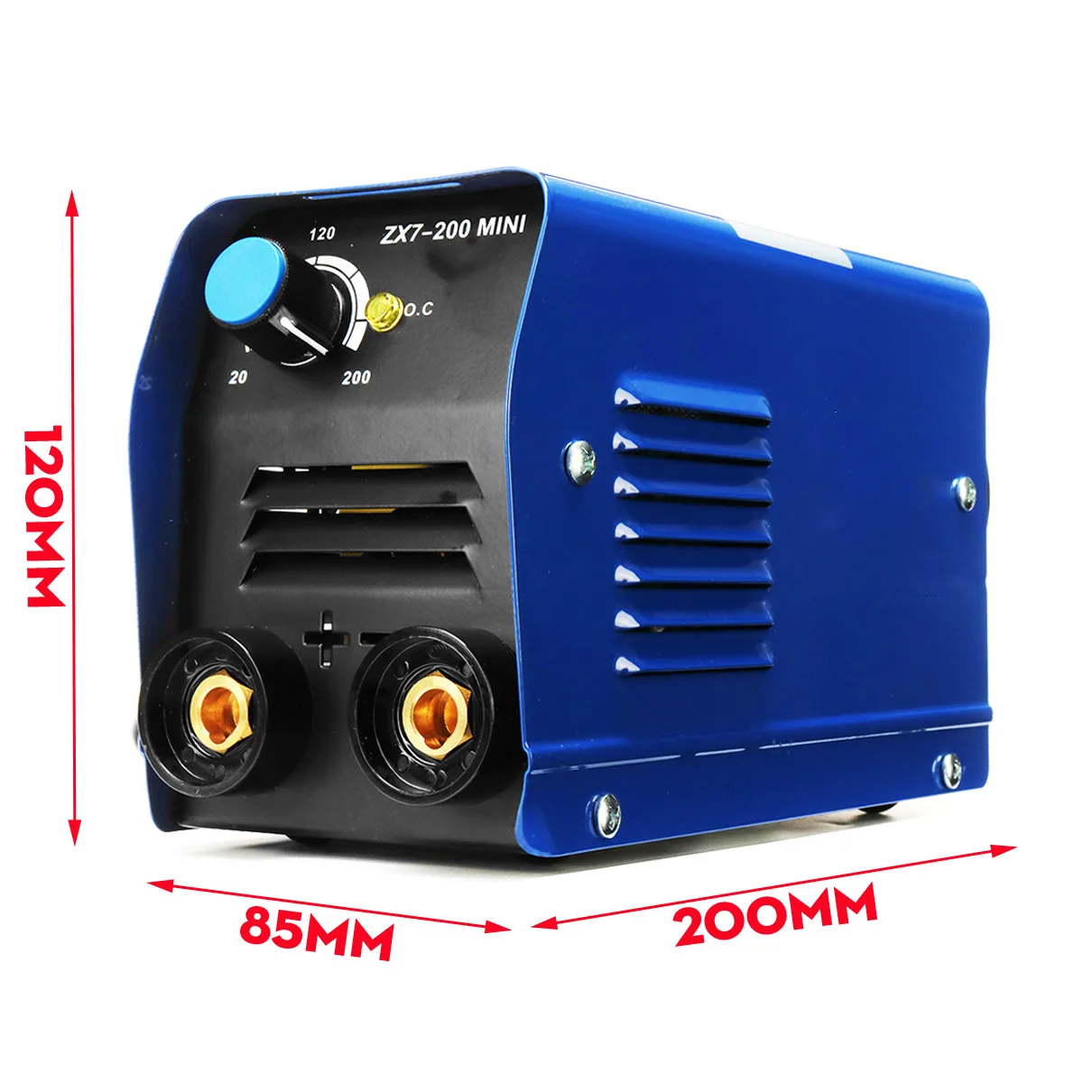 220V ZX7-200 мини Электрический сварочный аппарат мелкие бытовые Инвертор постоянного тока в Портативный Медь дуговой сварки машина синий