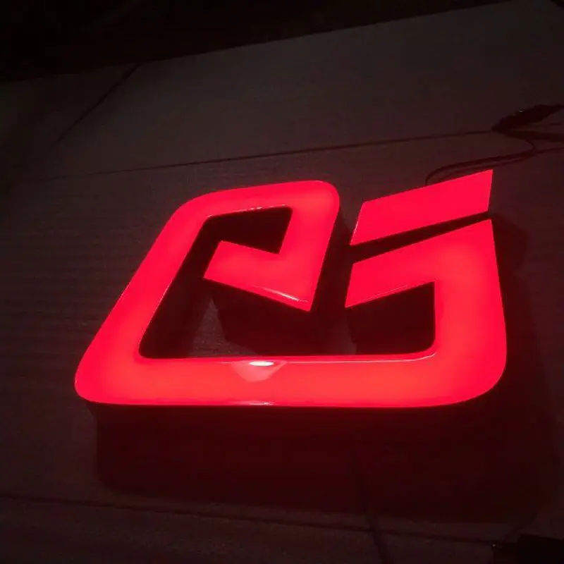US $450.00 Outdoor Double Sided Light Up Signage 3d Led Advertising Letters