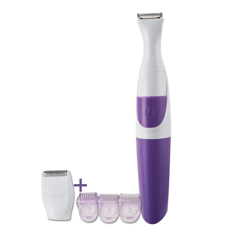 

NEW-5In1 Perfect Bikini Trimmer Kit Precision Facial Electric Hair Trimmer For Women Shaver Micro-Epilator Face Body Trim Shav