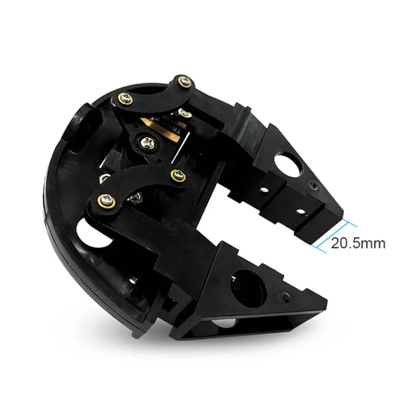 ZL-TECH ABS RC Robot Arm Gripper Clamp With Digital Servo for Robot Spare Part DIY Accessories