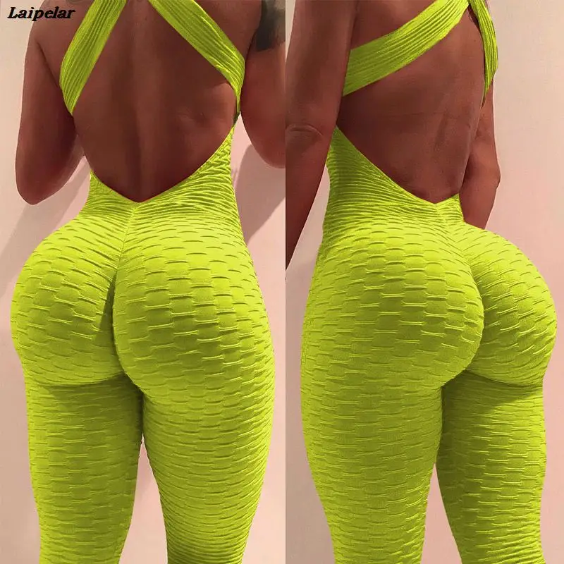 

2018 New sexy full bandage sporting bodysuit Sleeveless solid jumpsuit and romper Summer bodycon overalls fitness jumpsuits