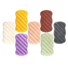 Натуральный Konjac спонж для лица очищающая моющая губка для отшелушивания Flutter