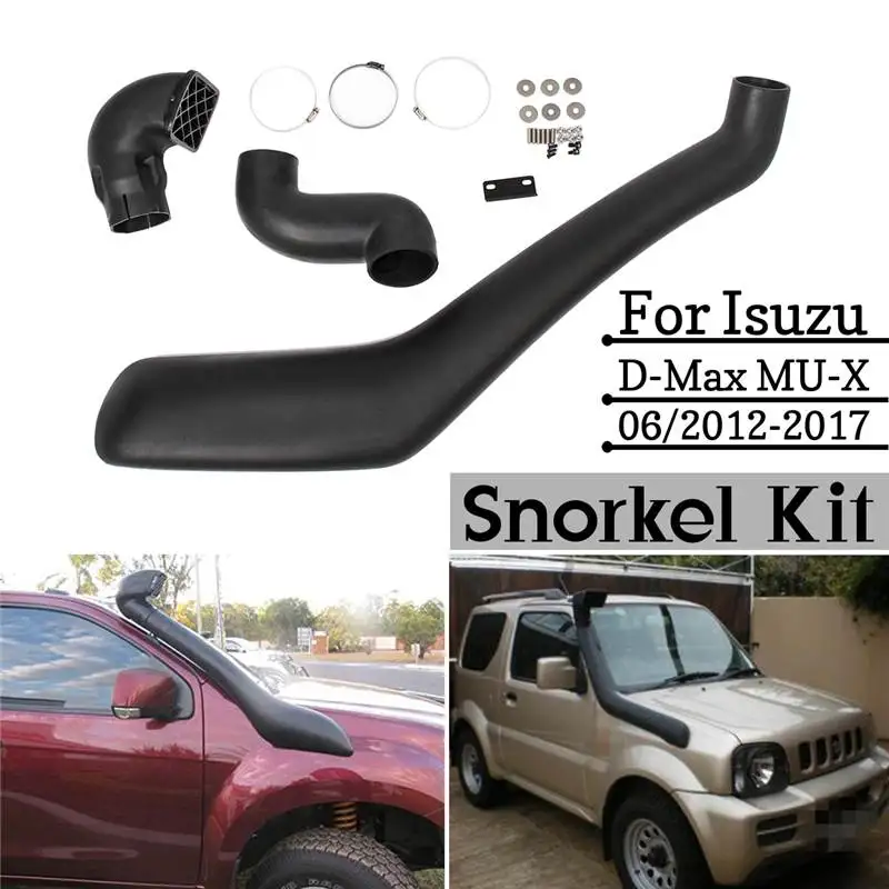 

Hot Selling Car Snorkel KitFor Isuzu D-Max MU-X 3.0L 06/2012-2017 ABS Plastic Air Intakes Parts Set