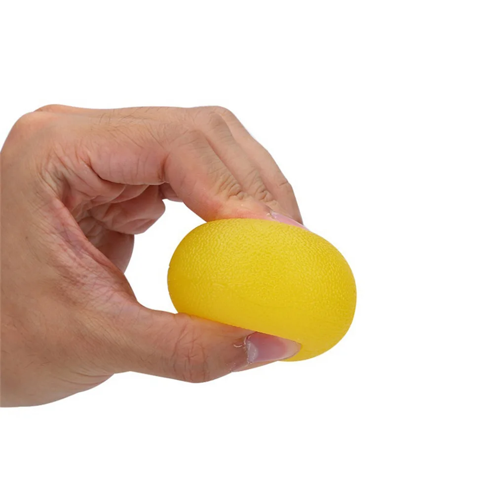 Massage Ball Finger Trainer Grips New Silicone Massage Therapy Grip Ball Hand Finger Strength Exercise Stress Relief Decompression Ball Fitness Equipment