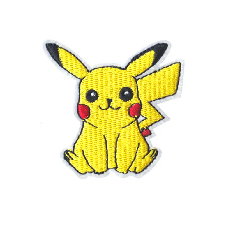 Giancomics Пикачу нашивка на одежду Jigglypuff Charmander Dragonite рисунок вышитый наклейки для
