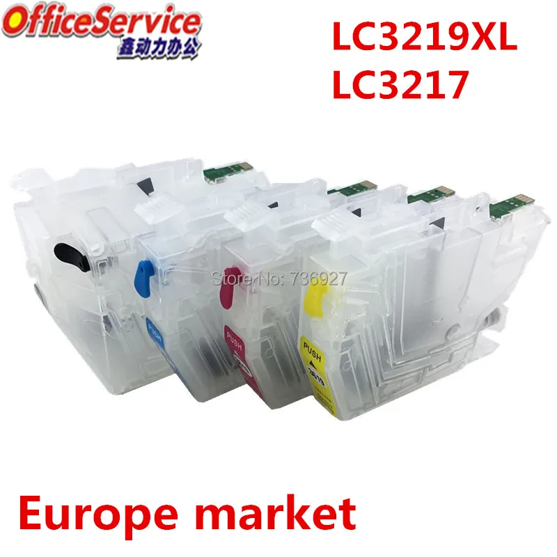 LC3217 LC3219 многоразовый чернильный картридж для Brother MFC J5330DW J5335DW J5930DW J6530DW J6930DW J6935DW