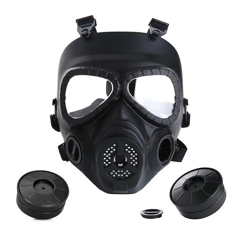 

Field Must Have Breathable Face Protection Skeleton UV Double Cans Mask M04 Military Paintball Strategical Toxic Skull Full Face
