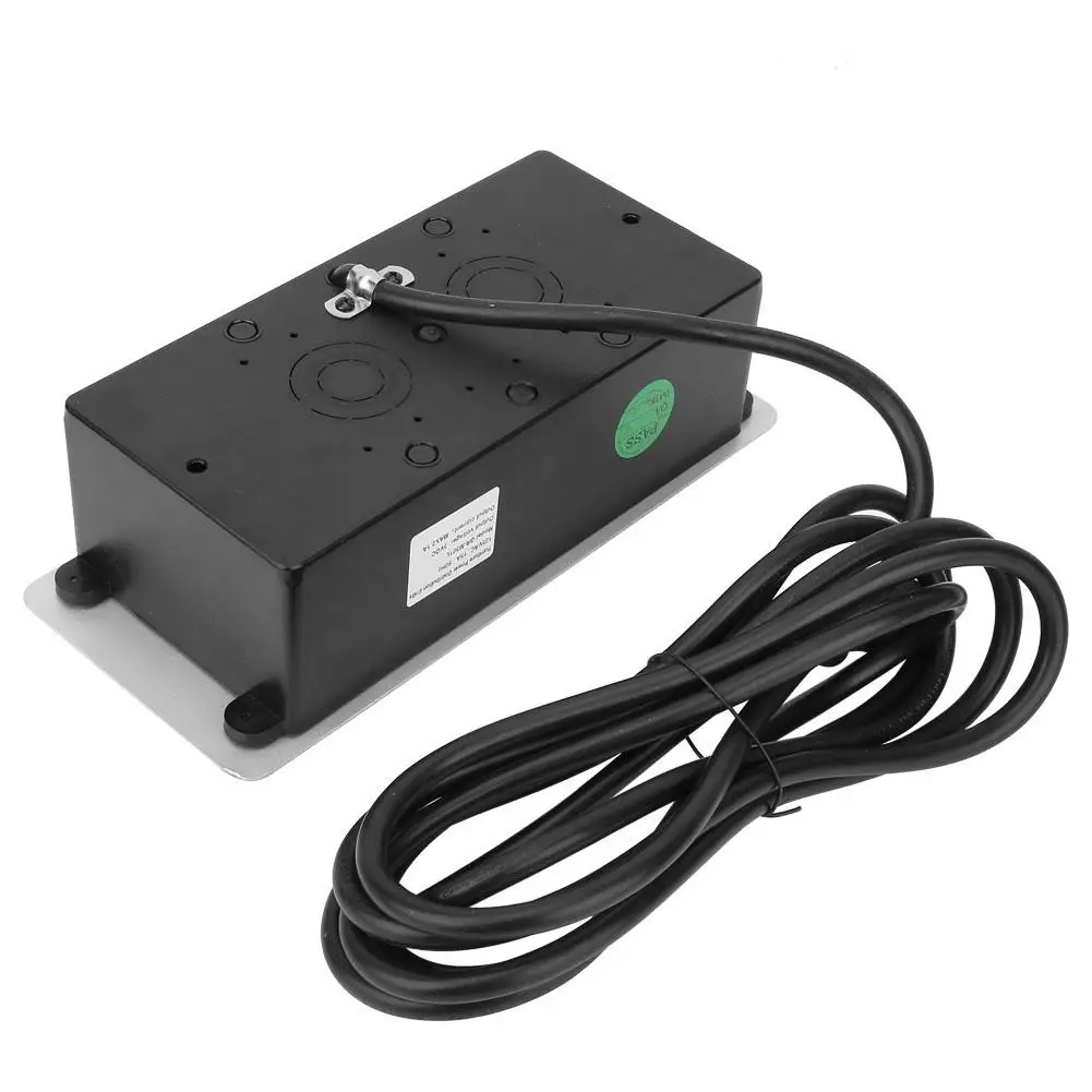 

100V-240V US Socket Zinc Alloy Plate Dual USB Charge Port Wall Table Outlet Steel Box New