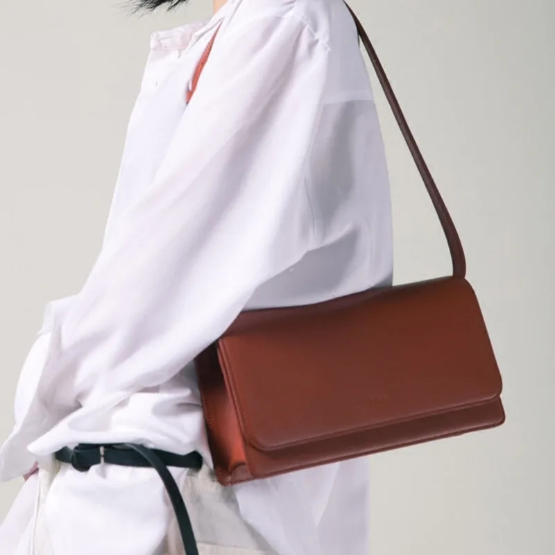 

[Super Seabob] 2019 Spring Summer Woman New Stylish Yellow Color Single Strap Two Usage PU Leather Handbag All Match LM051