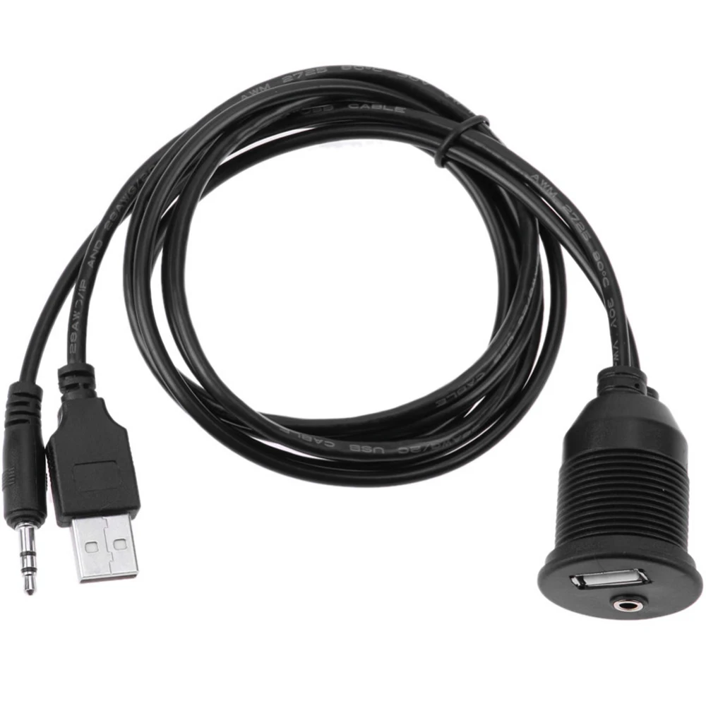 Панель приборной панели автомобиля Moto панель скрытого монтажа Usb 2 0 3 5 мм M/f Aux
