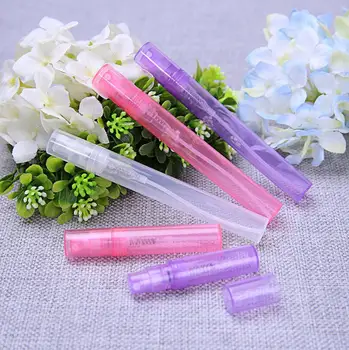 

1000pcs 2ml 3ml 5ml Empty Mist Portable Perfume Bottle Atomizer Plastic Refillable Spray Cosmetics Containers new