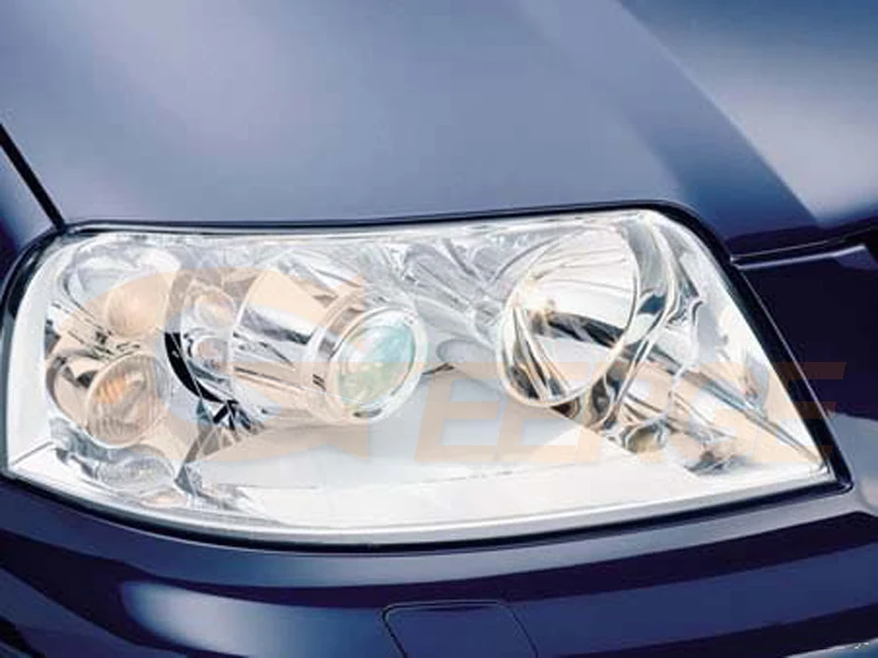 Для Volkswagen VW SHARAN 2000-2010 ксеноновая фара отличный РЧ Bluetooth контроллер многоцветный ультра яркий RGB светодиодный ангельские глазки