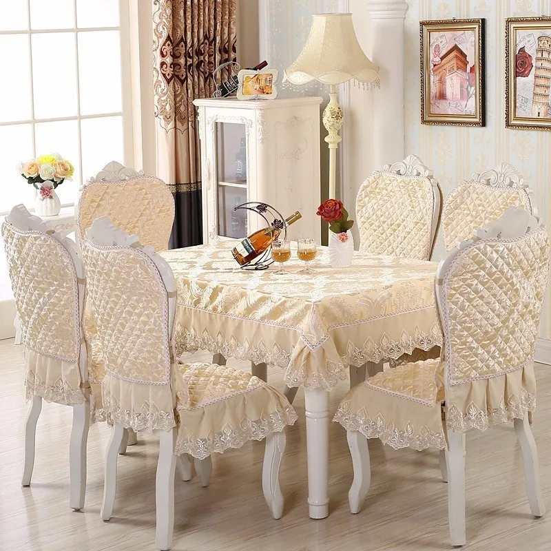Table Cloths Chair Covers Satin Home Decoration Tapetes Tablecloths