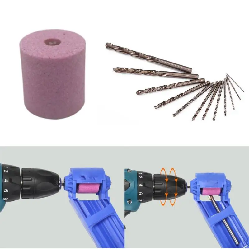 

Portable Corundum Grinding Wheel Drills Sharpener Wear Resisting Auxiliary Tool