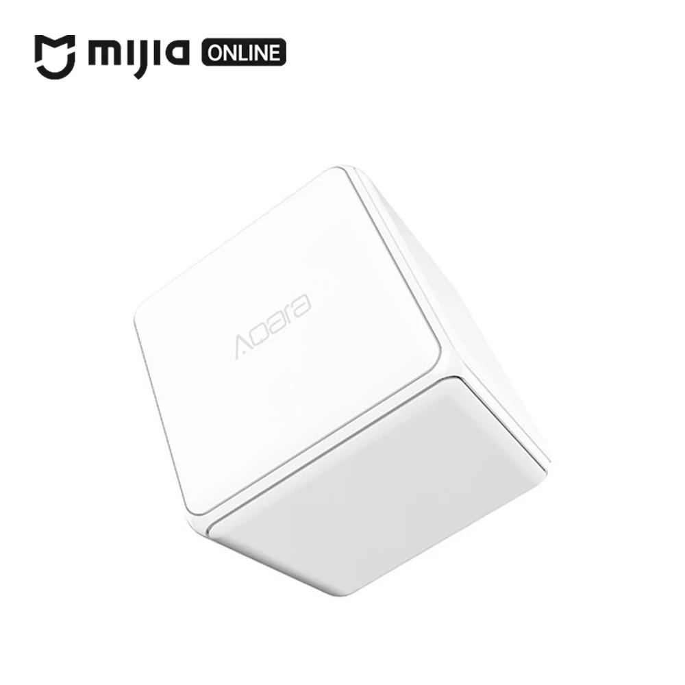 

Xiaomi Mi aqara Magic Cube Smart Home Controller Zigbee version 6 actions operation for Smart Home device with mijia home app