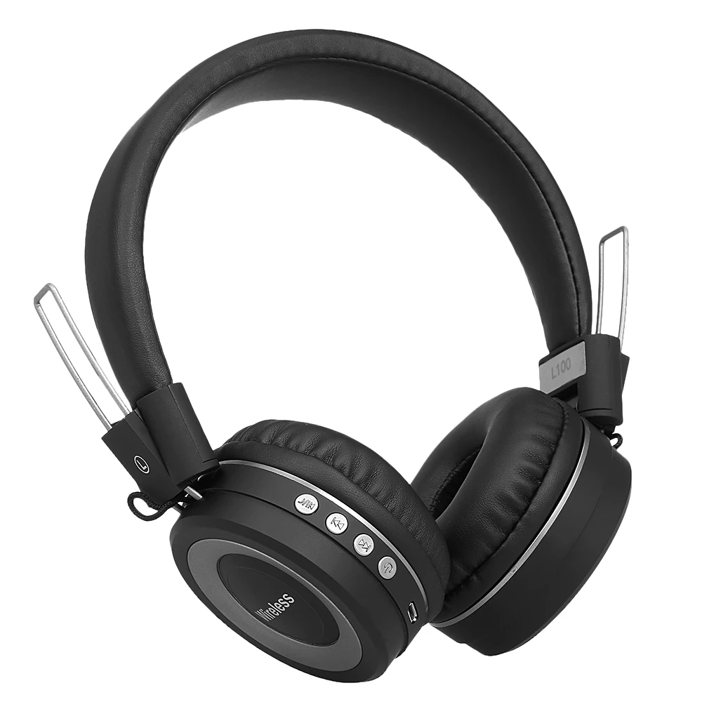 

Wireless Bluetooth 4.2 Headphones Stereo Earphones On-Ear 3.5mm Music Headset CVC 6.0 Noise Reduction Hands-free w/ Microphone