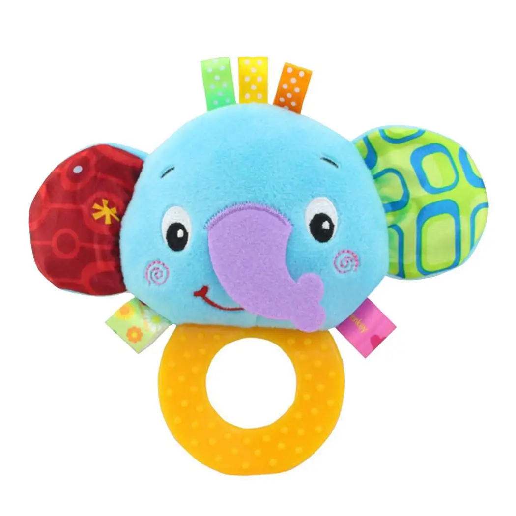 Newborn Baby Toys Unisex Teether Cartoon Rattle Bell 8 Types Gripping Animal Plush Rattles Hand Dolls 0-2 Years Old 50g Newborn Baby Toys Unisex Teether Cartoon Rattle Bell 8 Types Gripping Animal Plush Rattles Hand Dolls 0-2 Years Old 50g