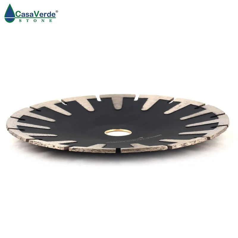 

7 inch 180mm T-Segmented Concave cutting blade Diamond Blade For Curved Cutting Turbo Rim Granite Stone Cutting Diamond Tools