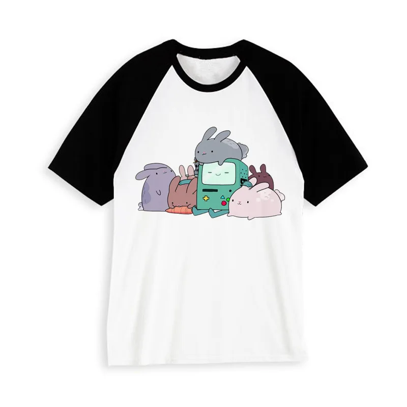 Футболка Adventure Time модная футболка в стиле хип хоп для мужчин и женщин Харадзюку