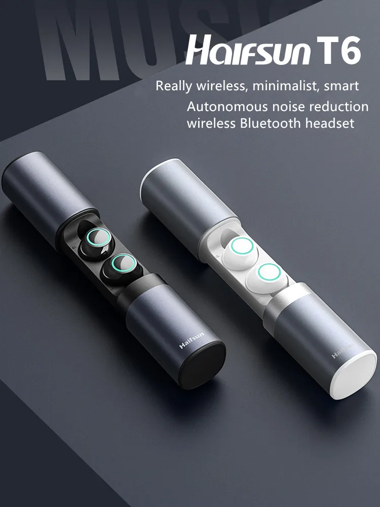 Smart one button Siri Bluetooth Earphones Wireless earphone Bluetooth 5.0 Earbuds Touch control headset for all smart phone