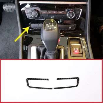 

For BMW 2 Series F45 F46 218i 2015-2018 Car Accessories Carbon Fiber ABS Chrome Mode Button Frame Cover Trim 2 Pcs